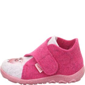 Superfit HAPPY OCTI Mädchen Hausschuh - Material: Textil in Rosa