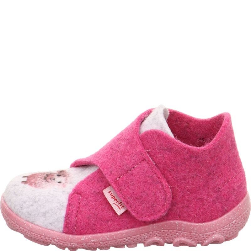 Superfit HAPPY OCTI Girls Slipper - Material: Textile in Rose