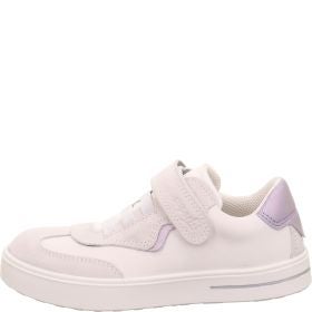 Superfit STELLA Sneaker low - Material: Leder/Sonstiges Material/Textil in Weiß