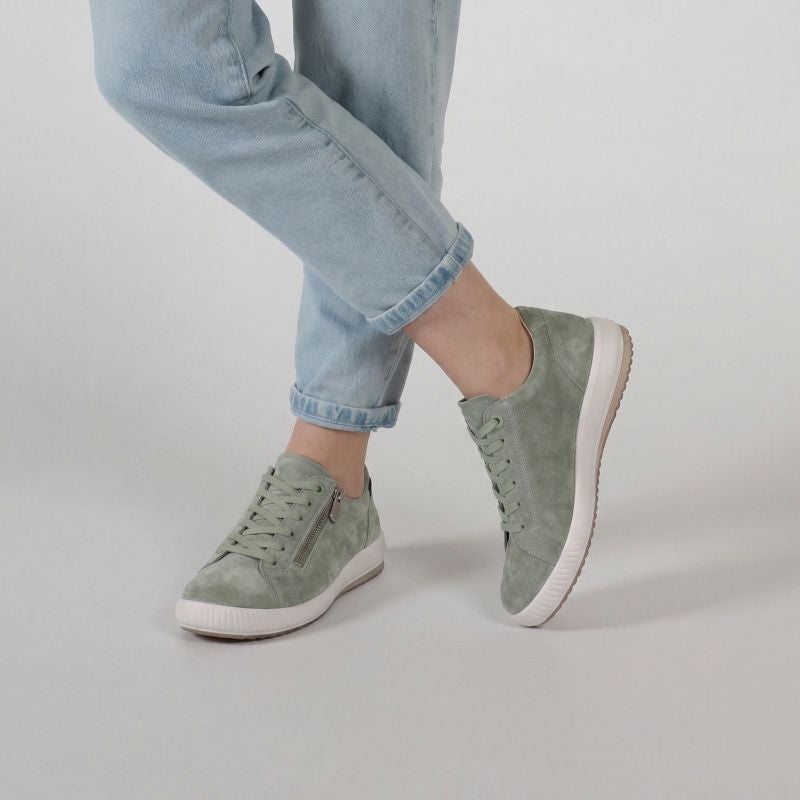 legero TANARO 5.0 Damen Sneaker low - Material: Leder in Grün
