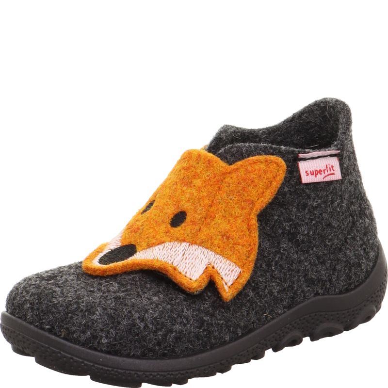 Superfit HAPPY OCTI Unisex, Boys Slipper - Material: Textile in Grey