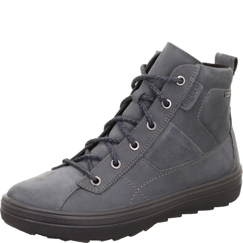 Legero MIRA Damen Sneaker high - Material: Leder in Grau