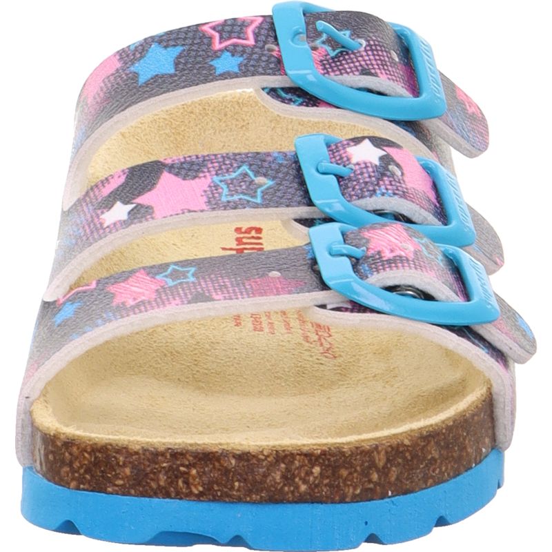 Superfit FUSSBETTPANTOFFEL Girls Slipper - Material: Sonstiges Material in Blue