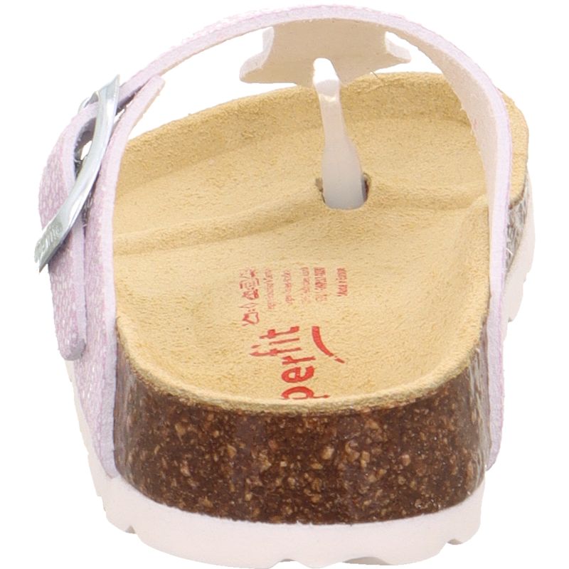 superfit FUSSBETTPANTOFFEL Mädchen Pantoffel - Material: Sonstiges Material in Lila