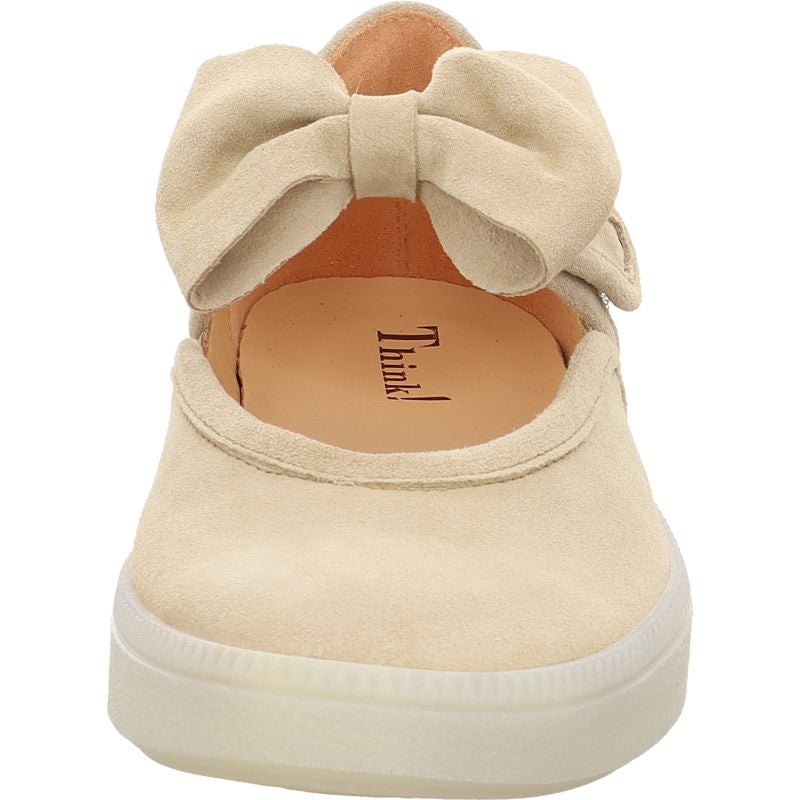 Think TURNA WOMEN Ballerina - Material: Leather in Beige