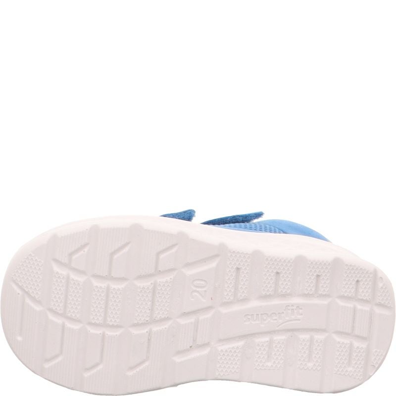 Superfit BREEZE Sneaker low - Material: Leder in Blau