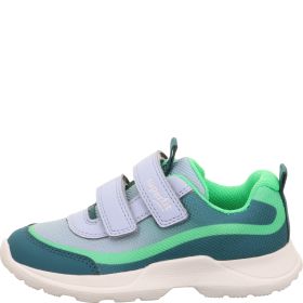 Superfit RUSH Sneaker low - Material: Textil/Sonstiges Material in Grün