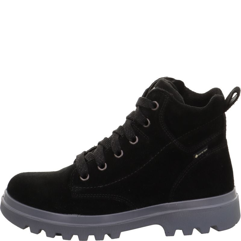 Superfit ABBY NOVA Mädchen Boots - Material: Leder/Textil in Schwarz