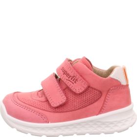 Superfit BREEZE Sneaker low - Material: Leder in Rosa