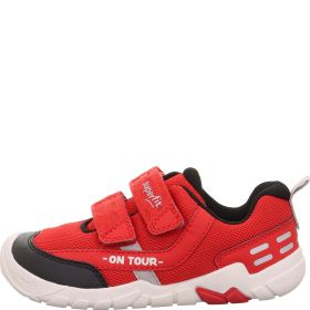 Superfit TRACE Sneaker low - Material: Textil/Sonstiges Material in Rot