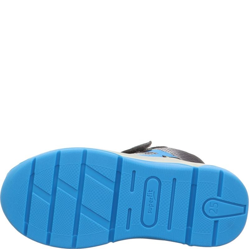 Superfit COOPER Unisex | Jungen Sneaker high - Material: Textil/Sonstiges Material in Grau