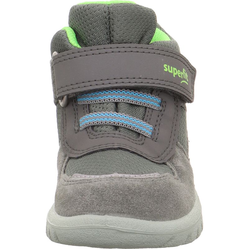 Superfit SPORT7 MINI Sneakers high - Material: Leder/Sonstiges Material/Texti in Green