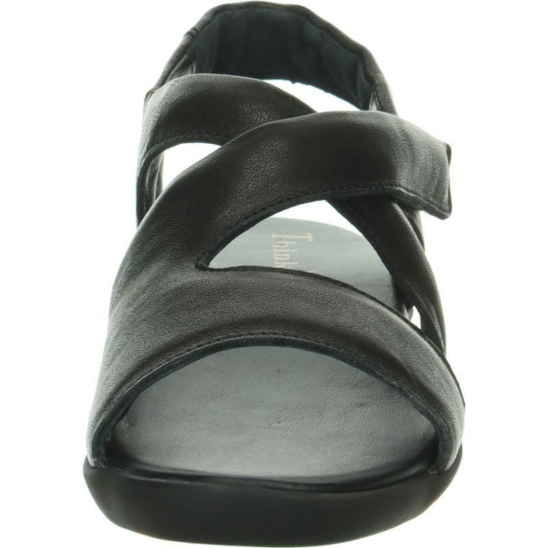 Think NATURE SAND Woman  - Material: Leather in Black