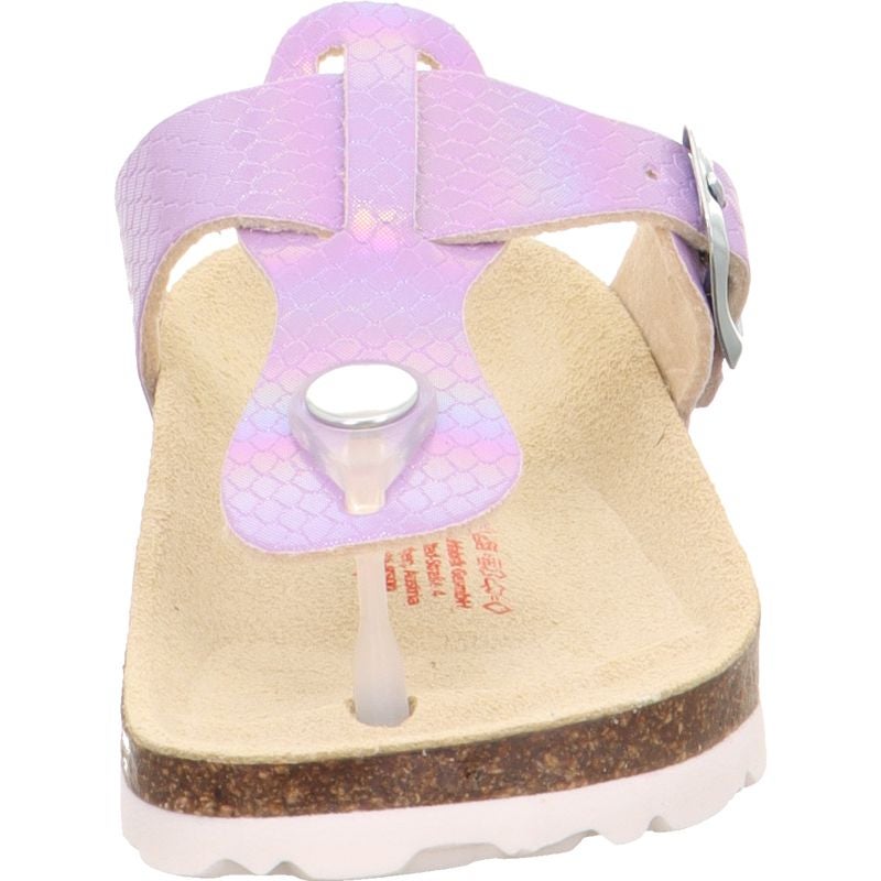 Superfit FUSSBETTPANTOFFEL Girls Slipper - Material: Sonstiges Material in Purple