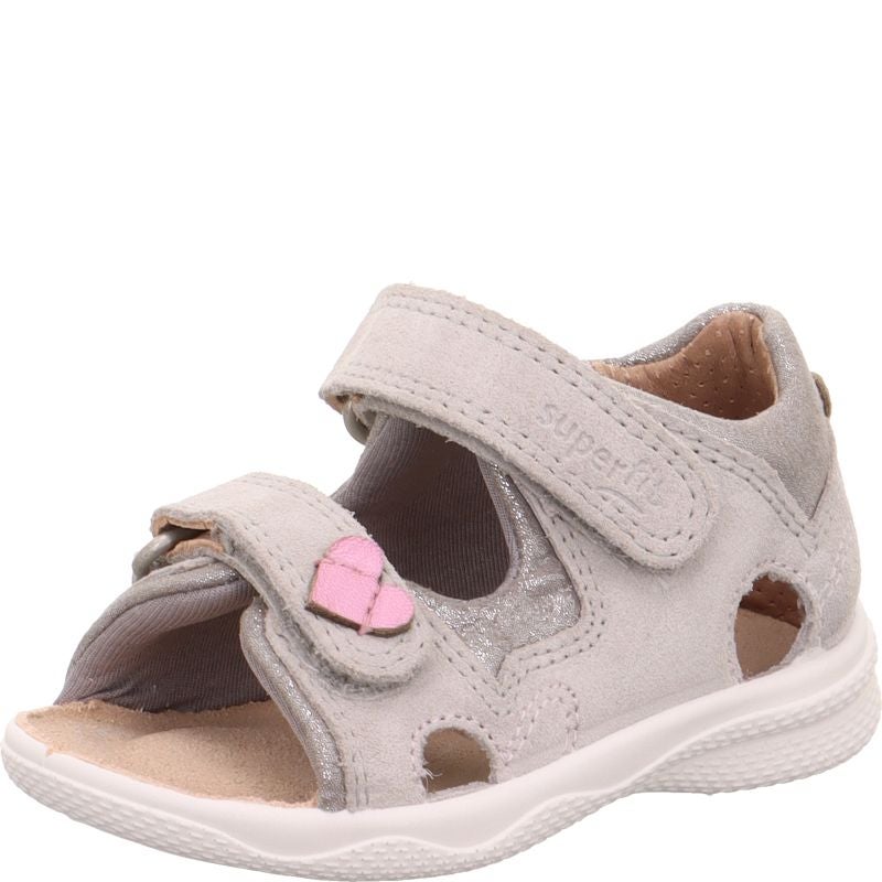 Superfit POLLY Girls  - Material: Leather/Textil in Grey