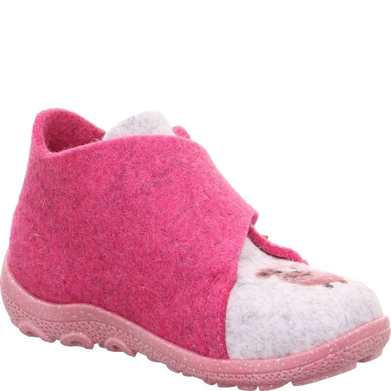 Superfit HAPPY OCTI Girls Slipper - Material: Textile in Rose