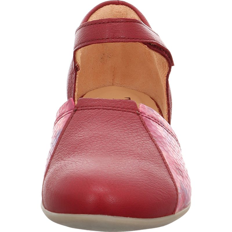 Think GUAD2 Woman  - Material: Leather in Red