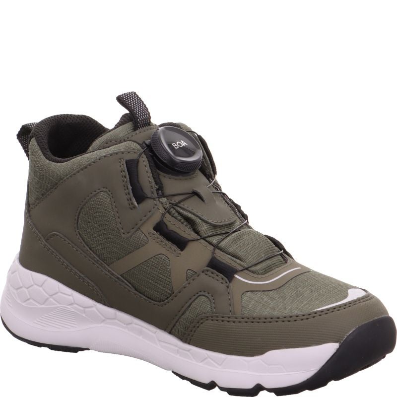 superfit FREE RIDE Unisex | Jungen Sneaker high - Material: Textil/Sonstiges Material in Grün