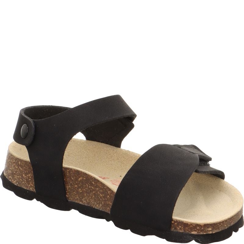 Superfit FUSSBETTPANTOFFEL Boys Sandal - Material: Sonstiges Material in Black