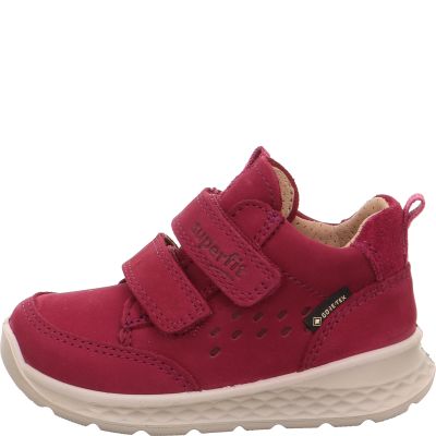 Superfit BREEZE Mädchen Sneaker low - Material: Leder in Rot