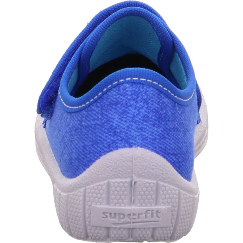 Superfit BILL Jungen Hausschuh - Material: Textil in Blau