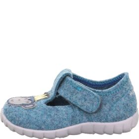 Superfit HAPPY Jungen Hausschuh - Material: Textil in Blau