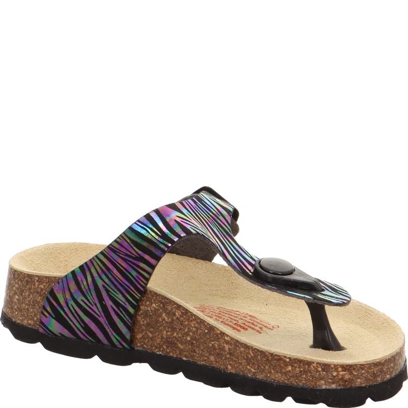 Superfit FUSSBETTPANTOFFEL Slipper - Material: Textile in Black