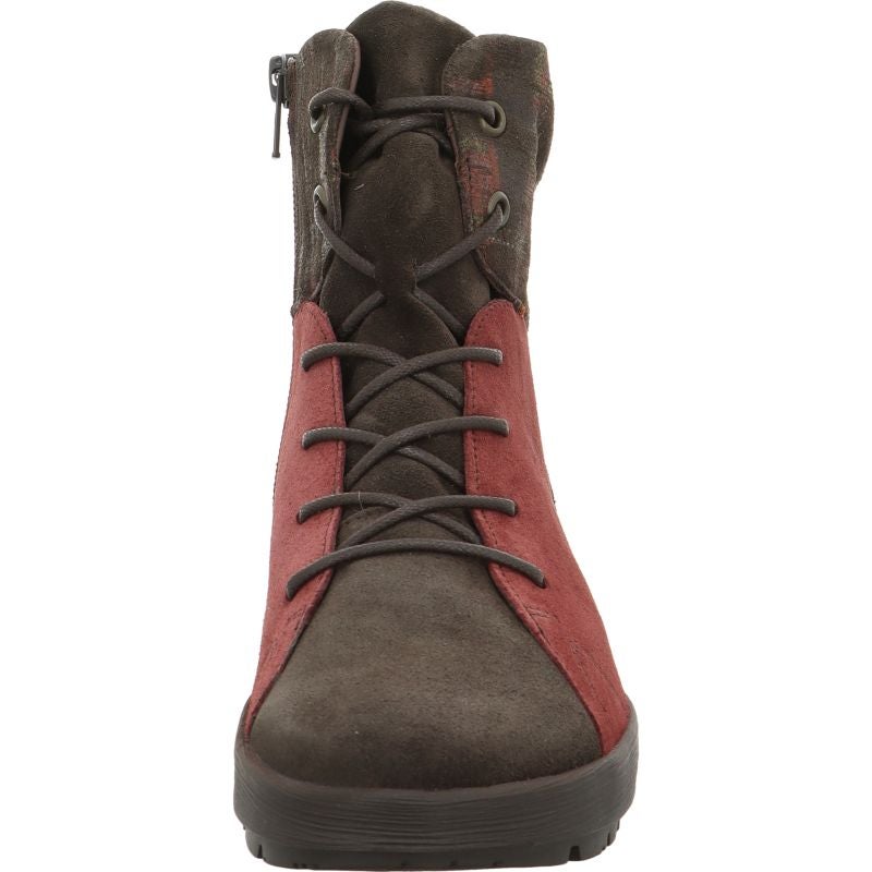 Think! COMODA Damen Stiefelette - Material: Leder in Braun