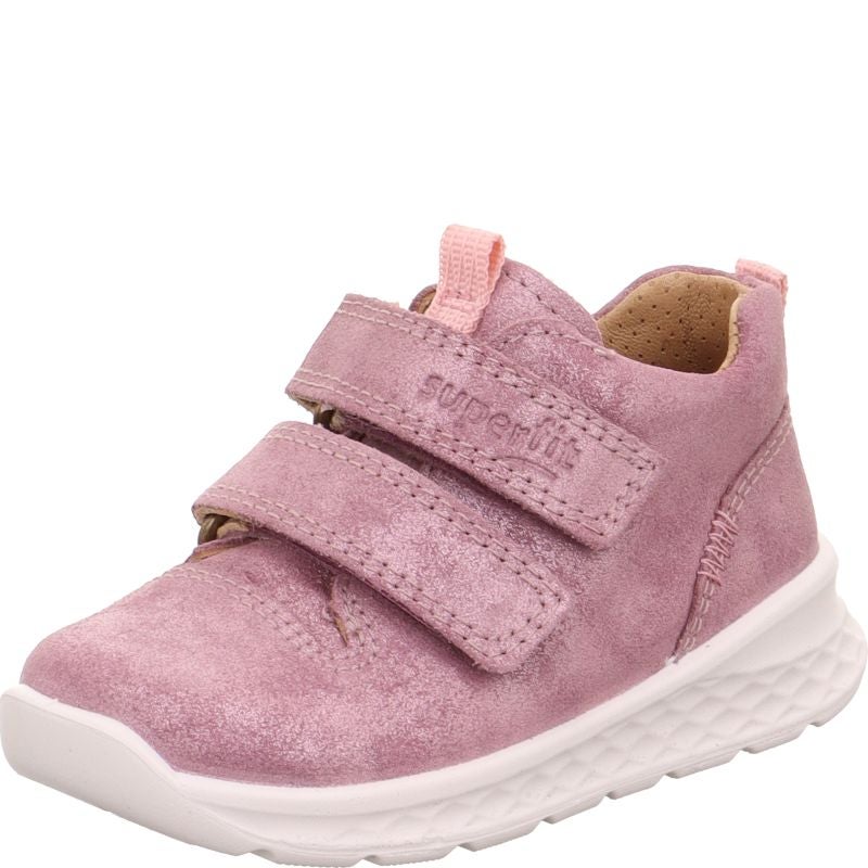 Superfit BREEZE Mädchen Sneaker low - Material: Leder in Lila