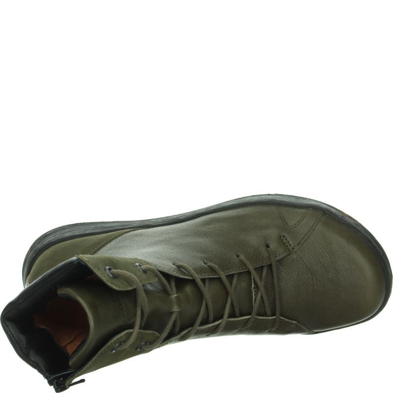 Think! COMODA Damen  - Material: Leder in Oliv