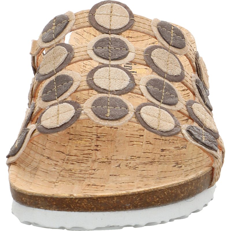 Think JULIA DAMEN Woman Mules - Material: Leather in Beige