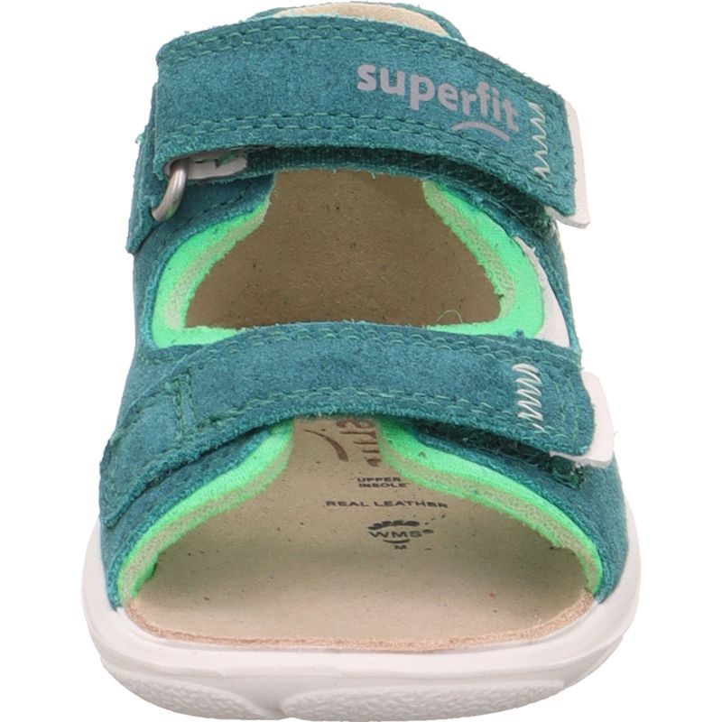 Superfit NINO Sandale - Material: Leder/Textil in Grün