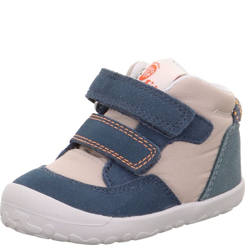 Superfit FLUMMI Girls Sneakers high - Material: Leather/Textil in Blue