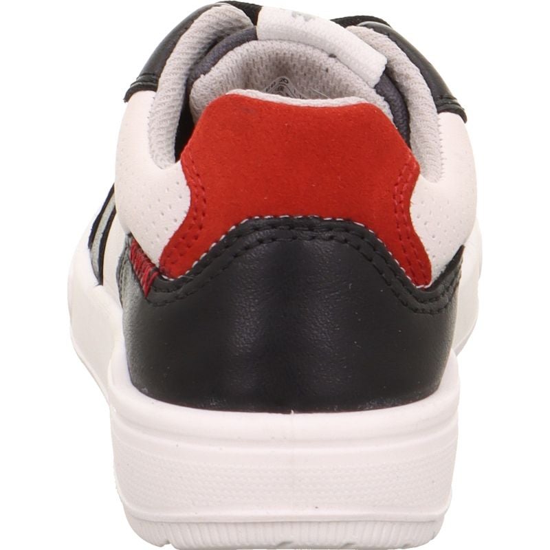 Superfit MAVERICK Sneaker low - Material: Leder/Textil in Schwarz