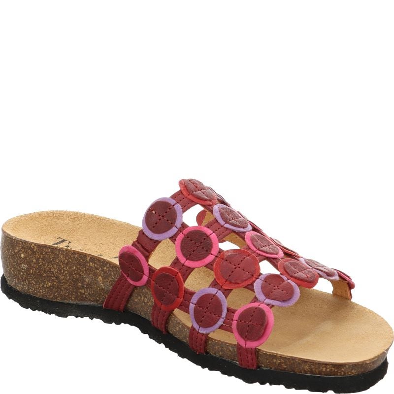 Think JULIA DAMEN Mules - Material: Leather in Red