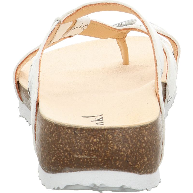 Think! JULIA Damen Pantolette - Material: Leder in Mehrfarbig