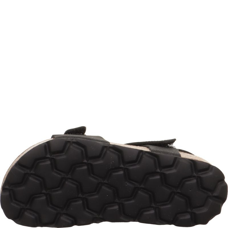 Superfit FUSSBETTPANTOFFEL Boys Sandal - Material: Sonstiges Material in Black