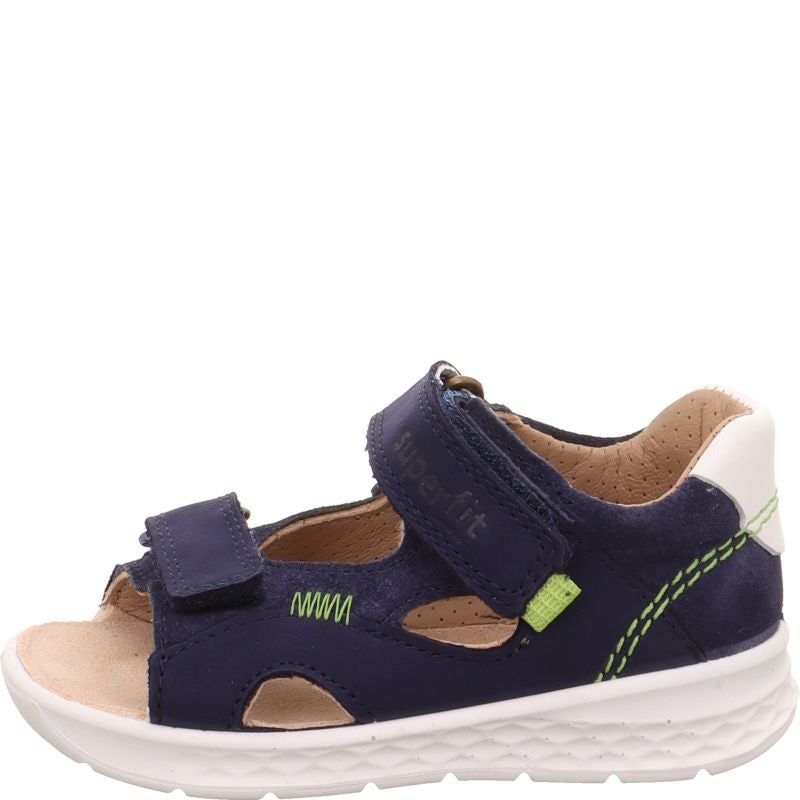Superfit LAGOON Unisex, Boys Sandal - Material: Leather in Blue