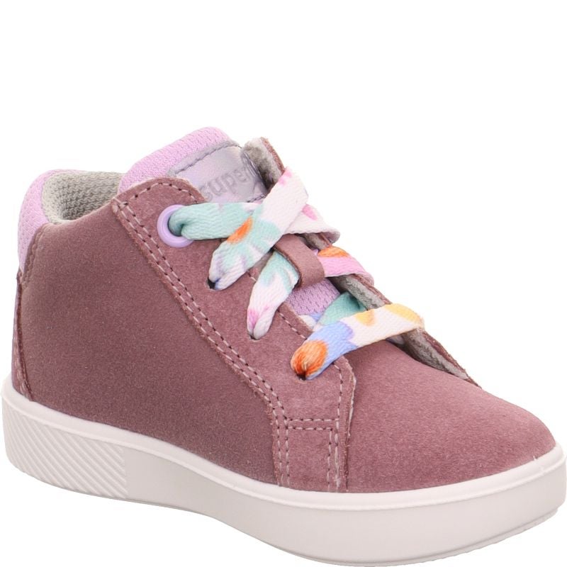 Superfit SUPIES Sneakers high - Material: LederSonstigesMaterialTexti in Purple