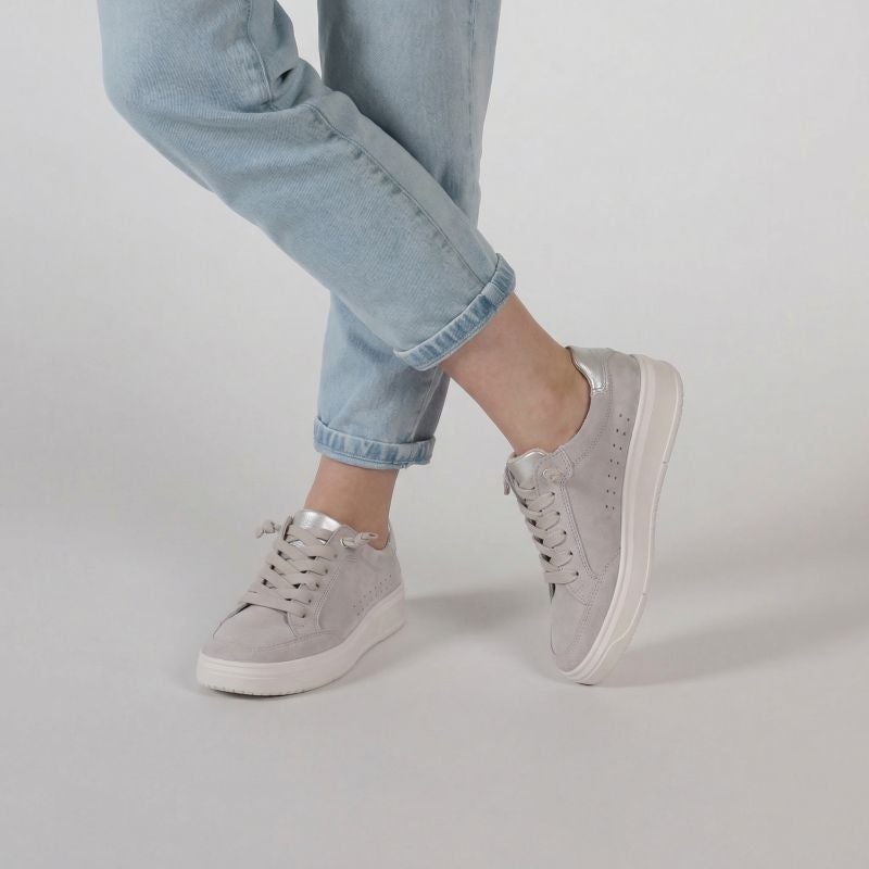 Legero REJOISE Woman Sneakers low - Material: Leather in Grey