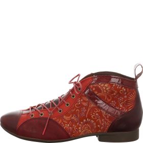 Think! GUAD2 Damen Ankle Boots - Material: Leder in Mehrfarbig