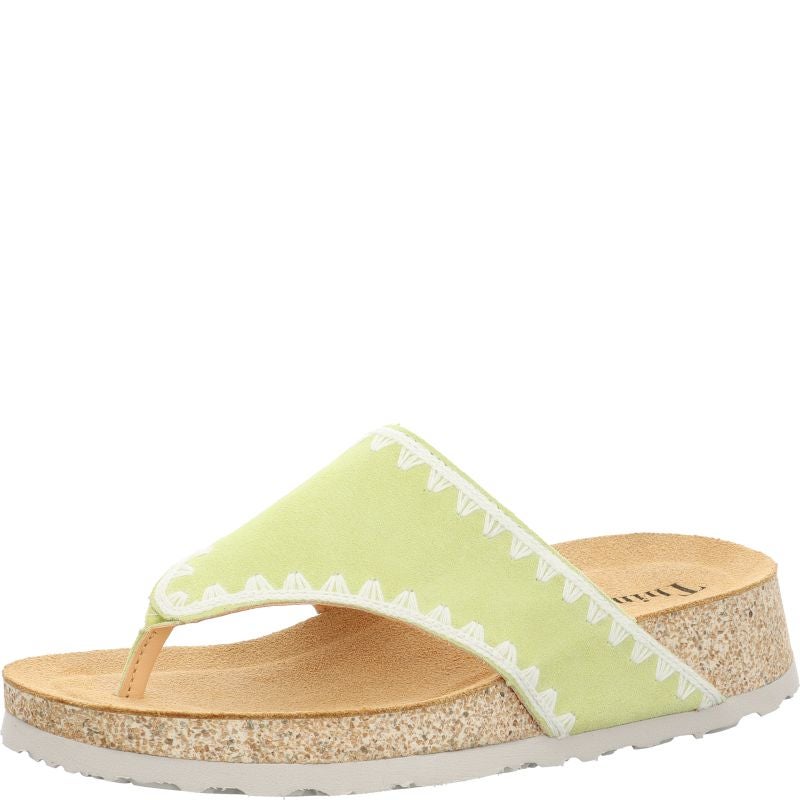 Think KOAK DAMEN Woman Mules - Material: Leather in Yellow