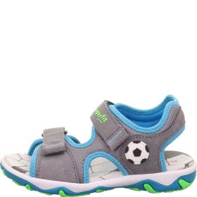 Superfit MIKE 3.0 Sandale - Material: Leder/Textil in Grau