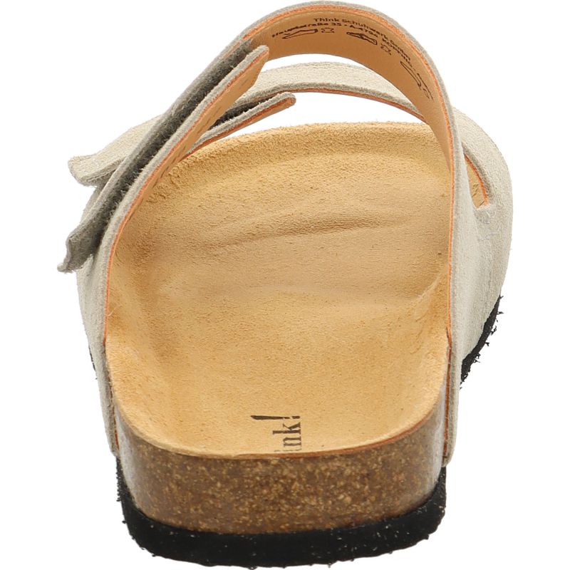 Think WOLFI Mules - Material: Leather in Beige