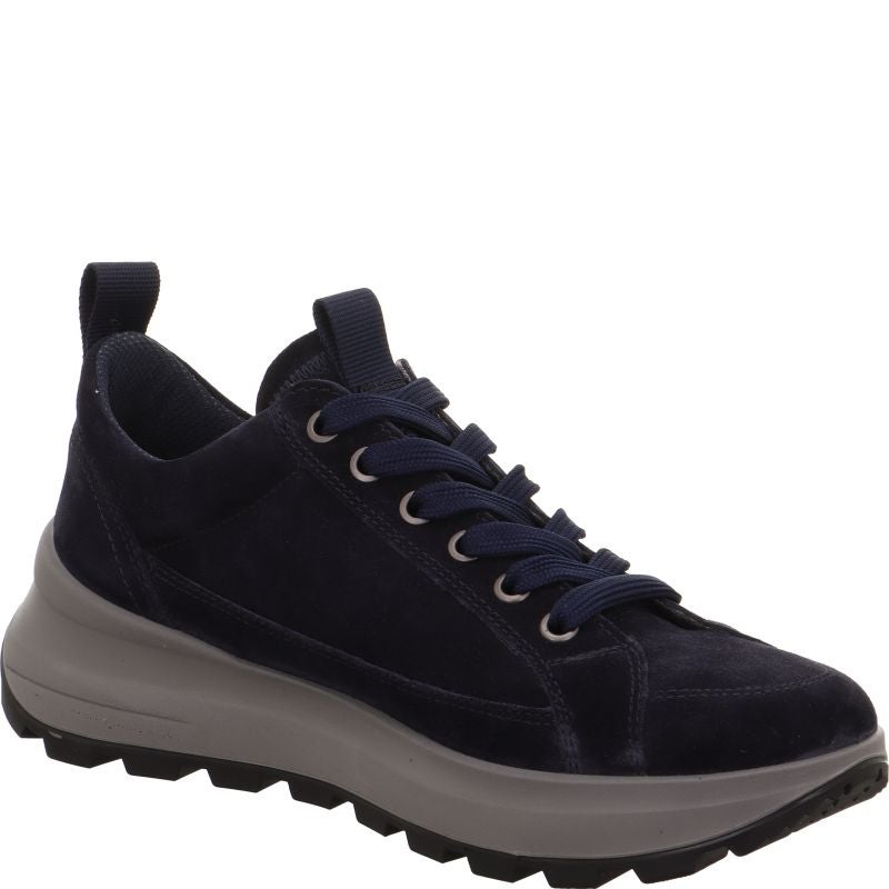 Legero T4 RUN Damen Sneaker low - Material: Leder in Blau