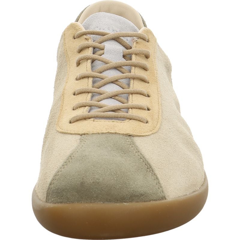 Think HAPPAT Sneakers low - Material: Leather in Beige