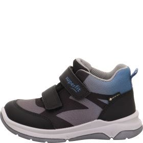 Superfit COOPER Unisex | Jungen Sneaker high - Material: Textil/Sonstiges Material in Schwarz