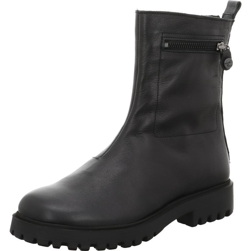 Think TRENTO Woman Ankle boot - Material: Leather in Black