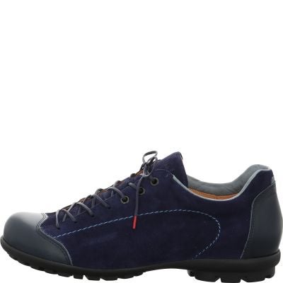 Think KONG HERREN Men Lace up shoe - Material: Leather in Blue