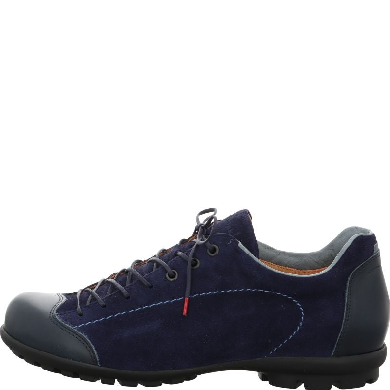 Think KONG HERREN Men Lace up shoe - Material: Leather in Blue